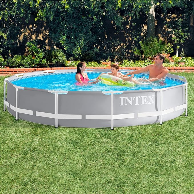 Intex базен со пумпа Ø366 см за семејно разладување - Image 3