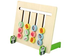 drvena edukativna igracka puzzle animals colors wooden educational toy children learning