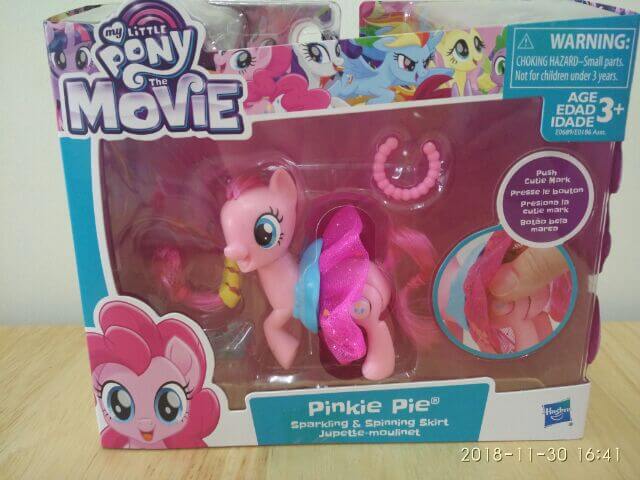 My Little Pony фигура Pinkie Pie со вртечко здолниште - Image 2