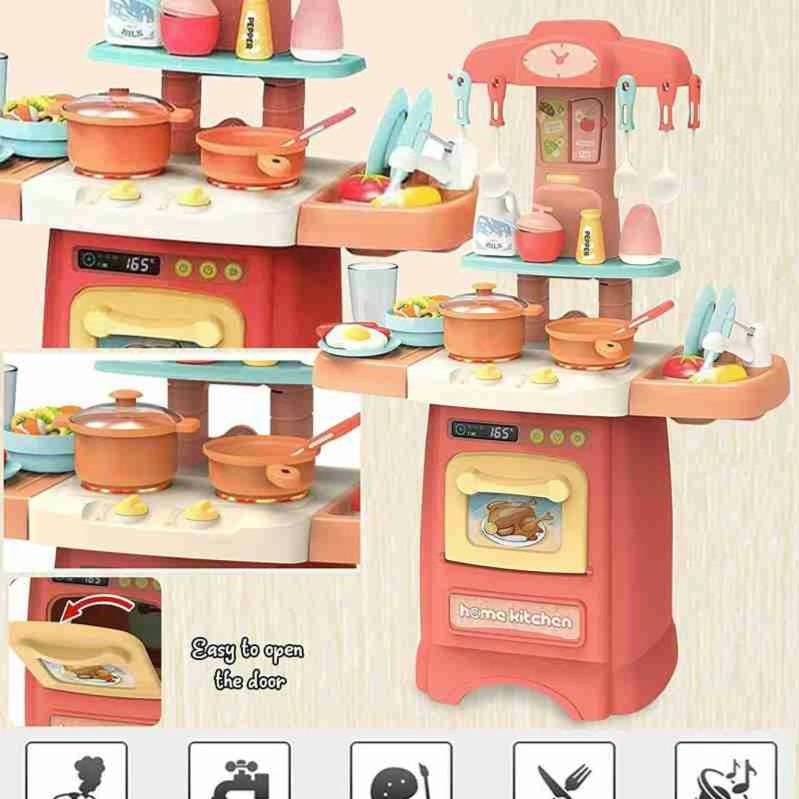 Детска кујна со чешма TechToy – 29 делови - Image 5