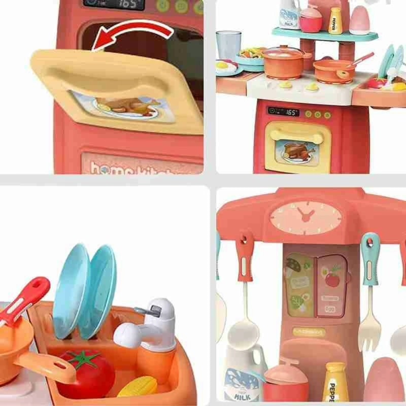 Детска кујна со чешма TechToy – 29 делови - Image 4