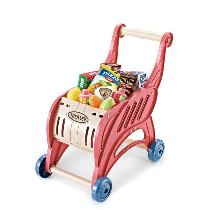 Детски супермаркет со количка Mundo Toys – 40 делови - Image 3