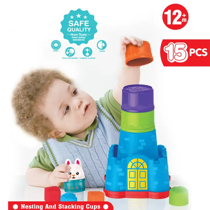 Чашки за редење iPlay iLearn со 18 делови - Image 3