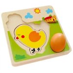 ДРВЕНА ИГРАЧКА СЕТ КОКОШКА СО ЈАЈЦЕ - MG03