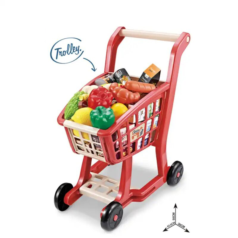 detski supermarket so kolichka Ecoiffier 1676
