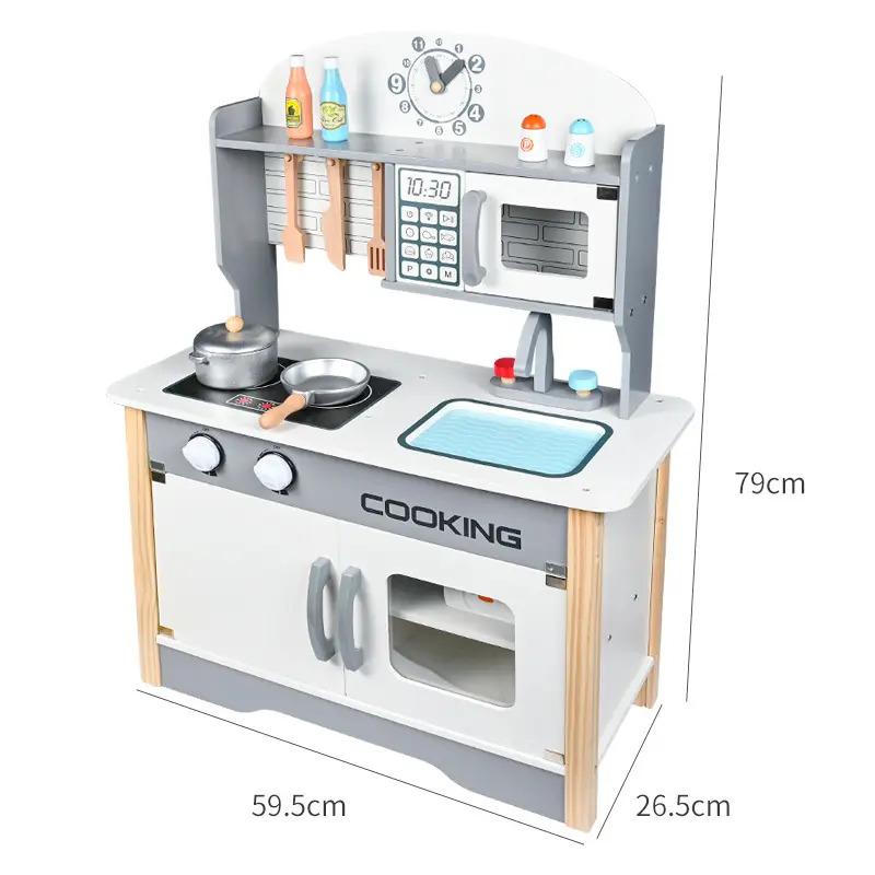 Голема дрвена кујна за деца Little Chef Pro 103,5 cm - Image 3