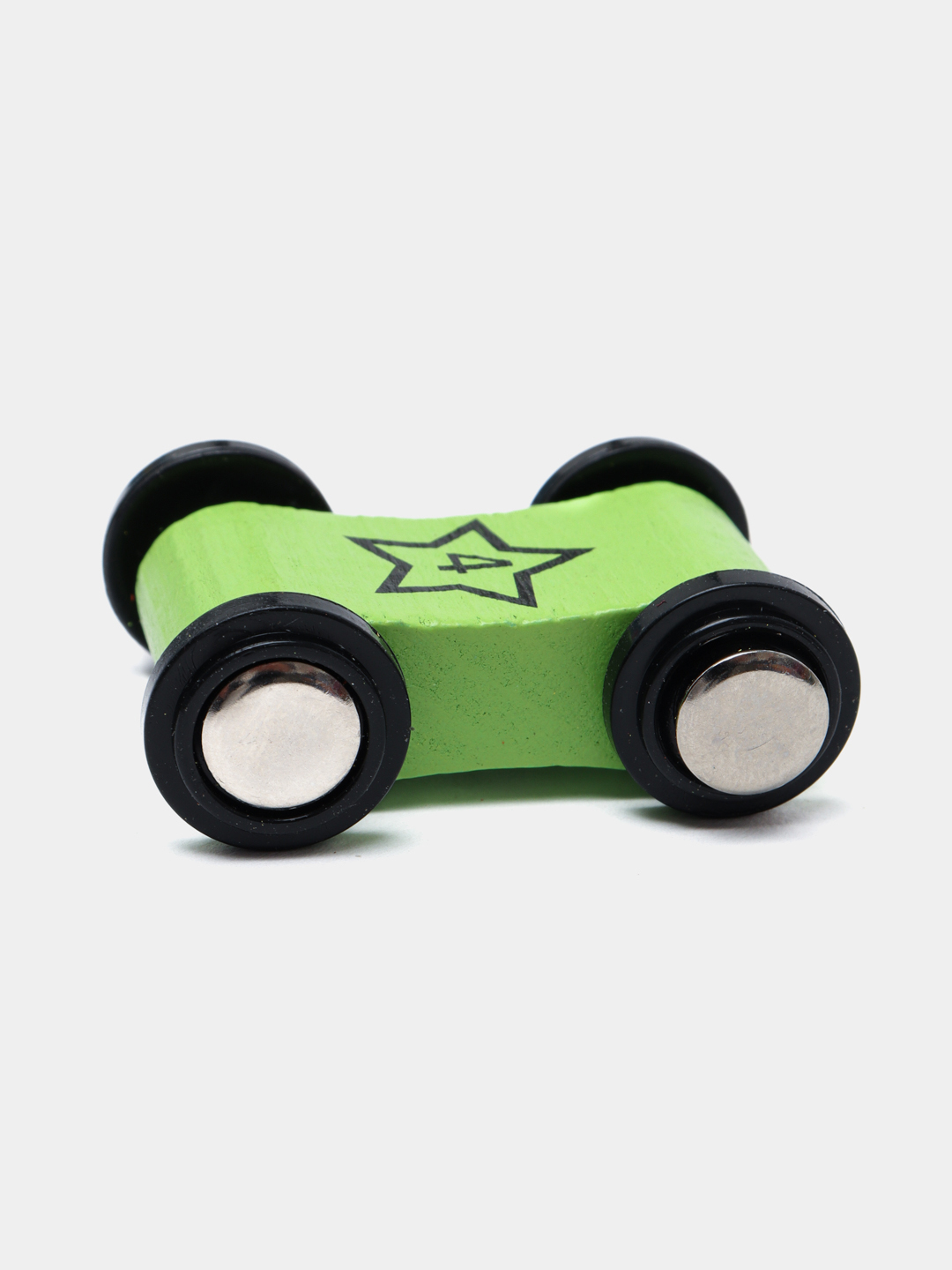 Дрвена патека со колички – TacToy 21 cm - Image 4