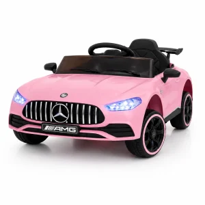 detcki-elektricen-avtomobil-12v-4x4 pink LED ride on car