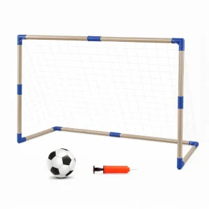 detski fudbalski gol so mrezha topka i pumpa
