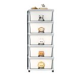 plastichen detski organizator so pet fioki