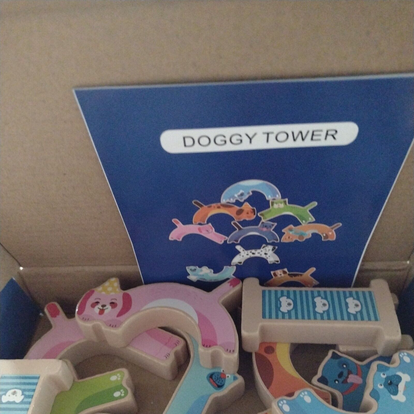Дрвена игра за рамнотежа – 12 животински блокови - Image 2